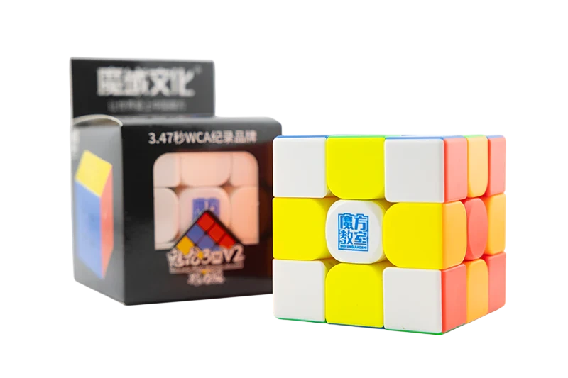 Cubo de Rubik 3x3 MoYu MeiLong 3M Lite Magnético - Cubiksolutions Tienda online de Speedcubing en Venezuela