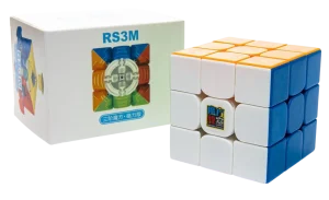 Cubo de Rubik MoYu RS3M 2020 3x3 con sistema de doble ajuste y mecanismo magnético - Cubiksolutions Tienda online de Speedcubing en Venezuela