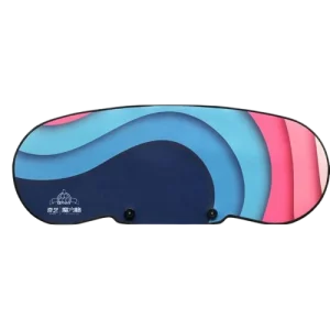 Mat QiYi para speedcubing con diseño de ondas de colores y anclajes para cronómetro - Cubiksolutions Tienda online de Speedcubing en Venezuela